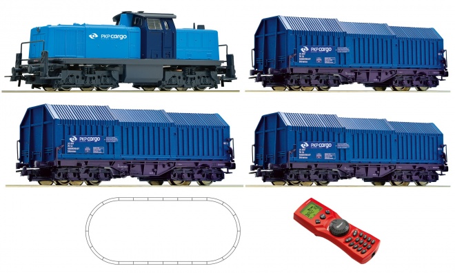 Digital Starter Set with Diesel Locomotive BR294 PKP-Cargo<br /><a href='images/pictures/Roco/231282.jpg' target='_blank'>Full size image</a>